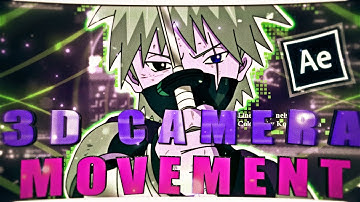 Advanced Split Screen to 3D Camera Movement | After Effects amv Tutorial