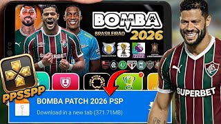 🚨BOMBA PATCH 2026 (PPSSPP) DOWNLOAD MEDIAFIRE LINK DIRETO! ATUALIZADO COMO BAIXAR E INSTALAR✅