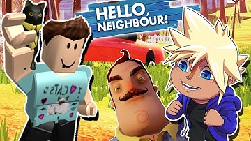 CHIPMUNK vs ROBLOX DENIS Neighbor | Chipmunk Plays Hello Neighbor Mod