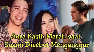 Aura Kasih marah saat Suami Disebut Menganggur