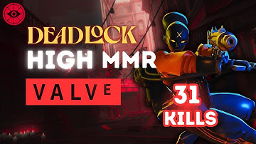 Deadlock (valve) - Haze - Top 1% MMR (High MMR gameplay)