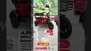ELEKTRİKLİ MOPED ÜÇ TEKERLEKLİ