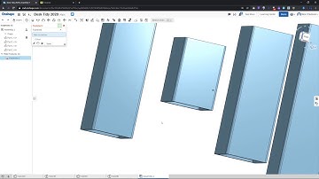Metalwork Desk Tidy - OnShape Tutorial