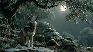 The Wolf and the Stone Grove | Medieval Fantasy Music & Animated Ambience
