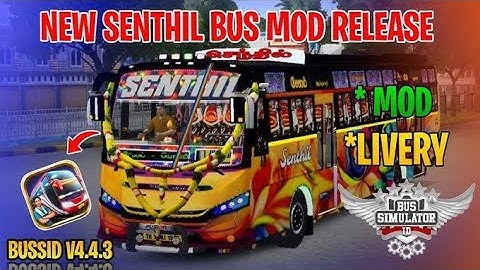 NEW SENTHIL BUS MOD / IN PASSWORD 🔑/ SK GAMING TAMIL 👍/