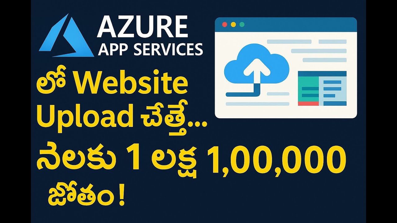 Azure App Services Explained with Demo | Upload Website in 5 Minutes | Earn 1 Lakh Salary with Cloud
