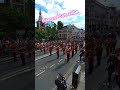 Marching band playing happy at pride in london parade 2023 shorts pridemonth happy