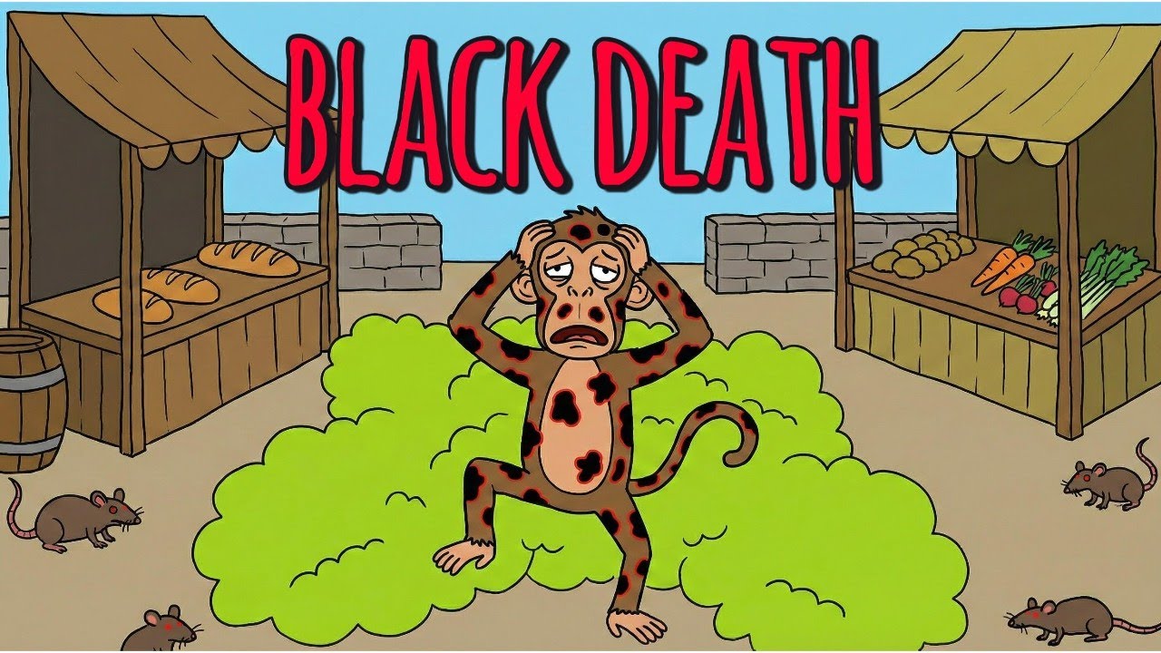 The Black Death Explained by a Monkey (Medieval Chaos)