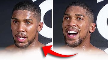 Anthony Joshua PROMISES TO FINISH THE REMATCH WITH Alexander Usyk WITH A STRONG KNOCKOUT / FURY USYK