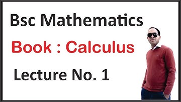 Calculus Lectures in Urdu | Calculus and Analytic Geometry Chapter 2 | Calculus 1 | Calculus 2