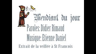 Video thumbnail of "Mendiant du jour"