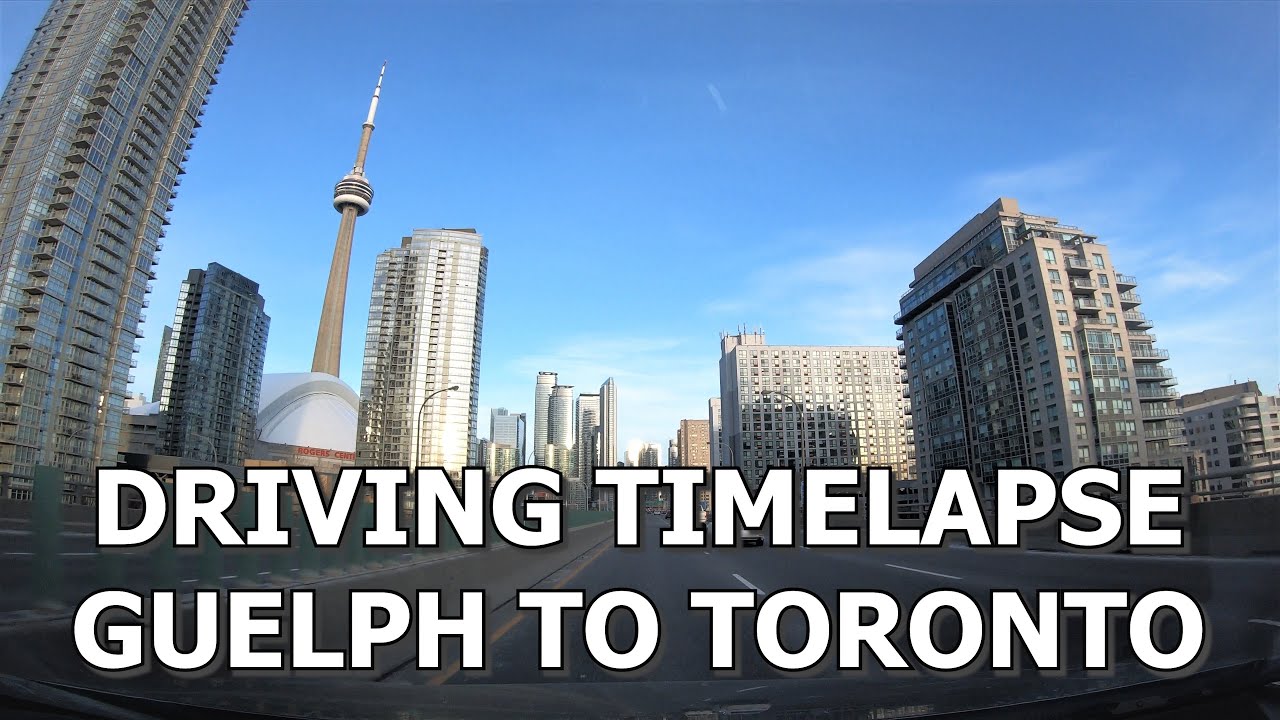 4k-toronto-timelapse-guelph-to-toronto-downtown-through-hwy-401-hwy
