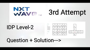 ccbp idp 2 question and solution