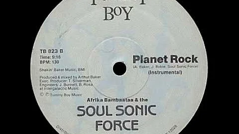 Afrika Bambaataa & The Soul Sonic Force - Planet Rock : Sub Patrol Remix