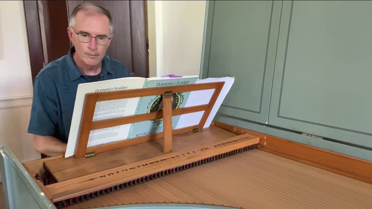 Scarlatti again for Thursday! On harpsichord! YouTube