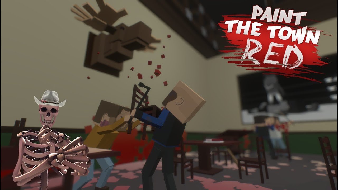 Карта для пейнт зе таун ред