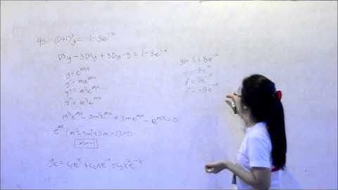 Higher Order Linear Differential Equation Video Tutorial - Salces (2)