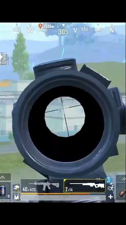 ULTRA SLOWMO AWM attitude SHOT😱 #shorts #short #pubgmobile