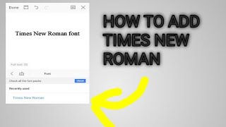 #How_to_add_Times New Roman_or any font in wps office from mobile screenshot 5