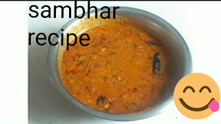 (sambhar recipe)??. sambhar sambar kaise banate hain Pratibha village kitchen.??