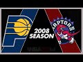 2008 SEASON RAPTORS Vs PACERS