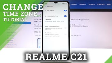 How to Change & Date in Realme C21 – Time Settings