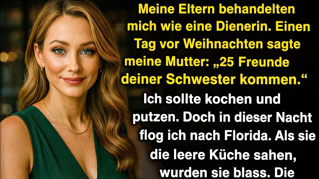 Meine Eltern behandelten mich wie ihre Dienerin, bis der CEO mich „Chef“ nannte!
