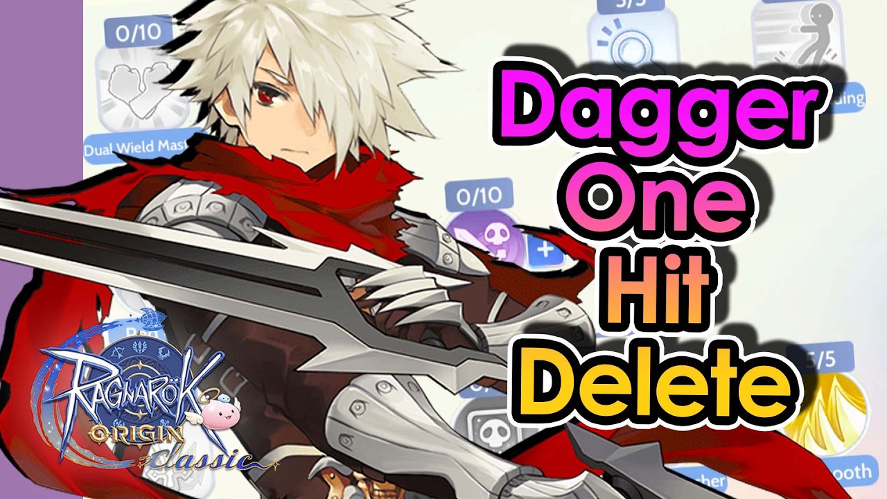 [ROOC] NEW Assassin Cross Dagger Build. STOP Using Katar! This Dagger ...