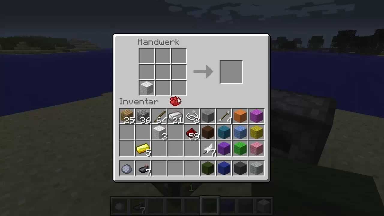 How To Minecraft - Red Wool - YouTube