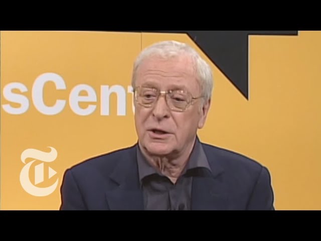 TimesTalks: Michael Caine: An Accent That Broke Class Barriers | The New York Times class=