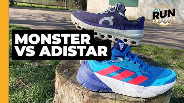 On Cloudmonster vs Adidas Adistar review: Which high-stack cushioned shoe is best for easy miles?