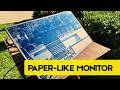A Monitor Without a Backlight? Testing the Eazeye RLCD Indoors & Outdoors!