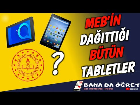 MEB'in Ücretsiz Dağıttığı Tabletleri İnceledik. Meb Hangi Tabletleri Dağıtıyor.En İyi Tablet Hangisi