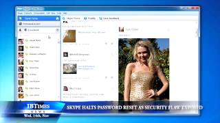 Skype halts password reset as security flaw exposed