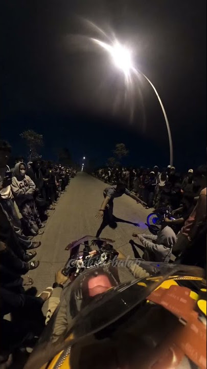 Balap liar Ninja Std Bebas #shorts #short #balapliar #ninja #gopro