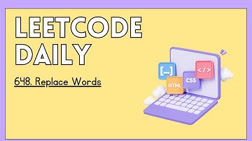 648. Replace Words (Daily Leetcode 07 June 2024)