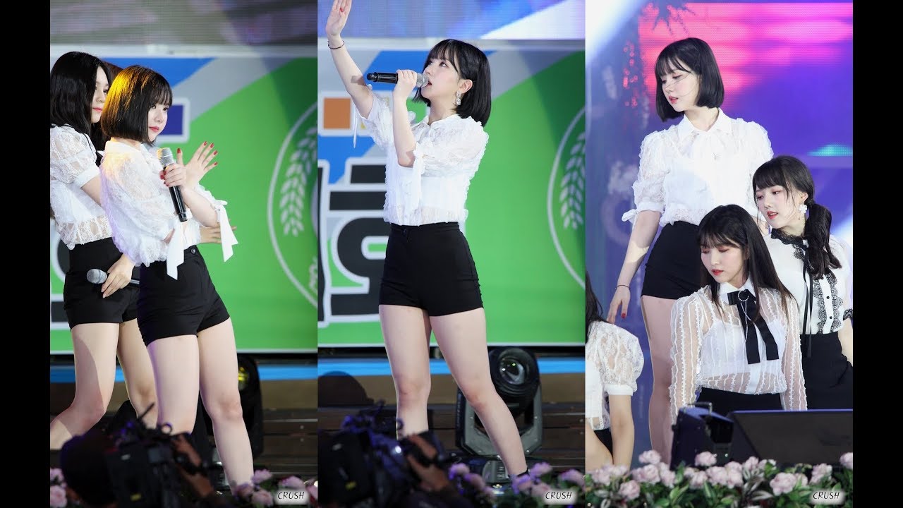 4k 180828 여자친구(Gfriend) 은하 밤 한국농업경영인전국대회 충주 세계무술공원