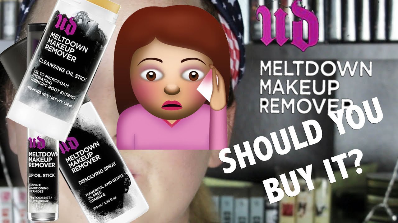 Urban Decay XTREME/Meltdown Makeup Remover Should You Buy It? YouTube