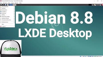 Debian 8.8 LXDE Desktop Installation + Guest Additions on Oracle VirtualBox [2017]