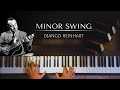 Django Reinhardt: Minor Swing + piano sheets