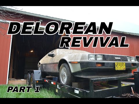 DeLorean Barn Find Revival - Part 1