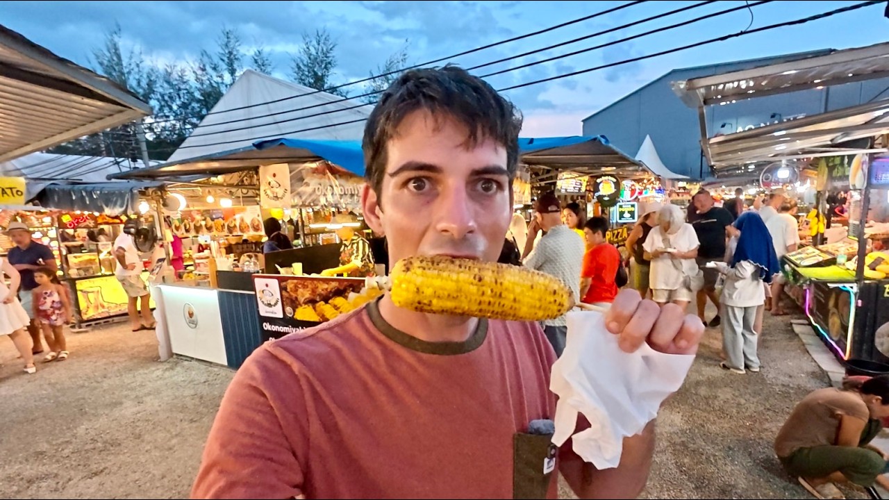 Самый большой ночной рынок в Краби, Таиланд 🇹🇭