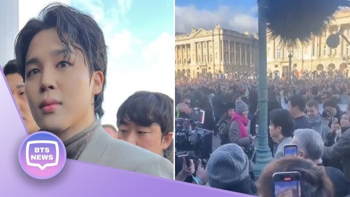 J-Hope Does Elevated Camouflage at the Louis Vuitton Men's Show