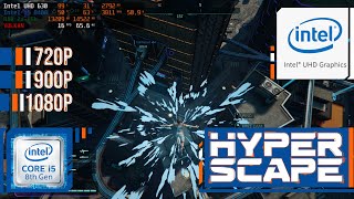 Hyper Scape \\ INTEL UHD 630 \\ INTEL i5 8400