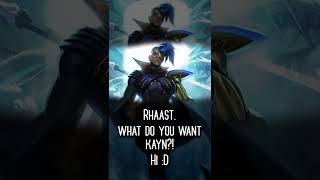 Best Odyssey Kayn Quotes League Of Legends