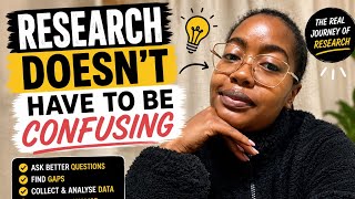 Research Simplified |Why Your Research Should Not Be Difficult 