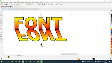 Corel Draw Tips & Tricks Fountain Fill Gradient Direction Part 2 refection