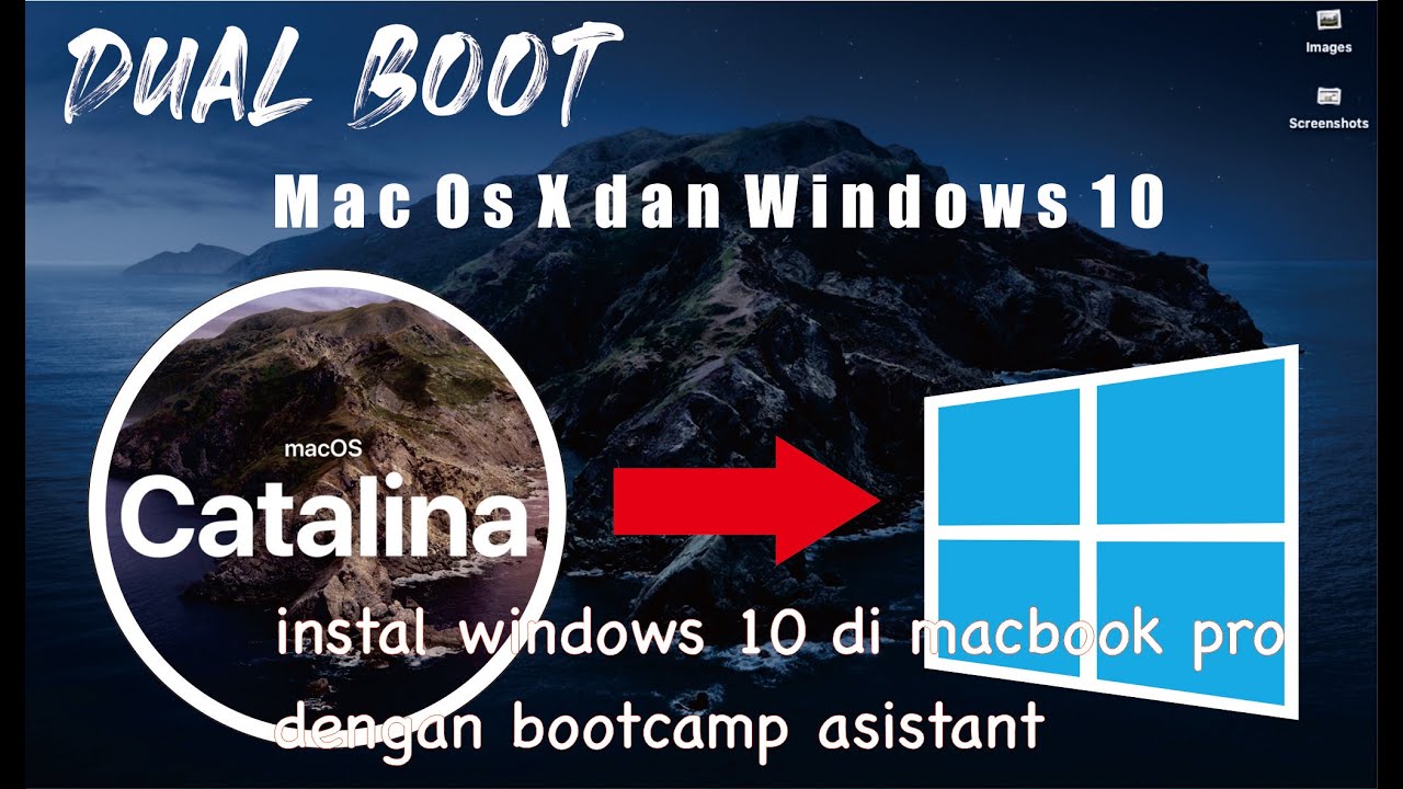 cara instal windows 10 di macbook pro 2012 macOS CATALINA 