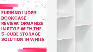 Furinno Luder Bookcase Review: Organize in Style with the 5-Cube Storage Solution in White