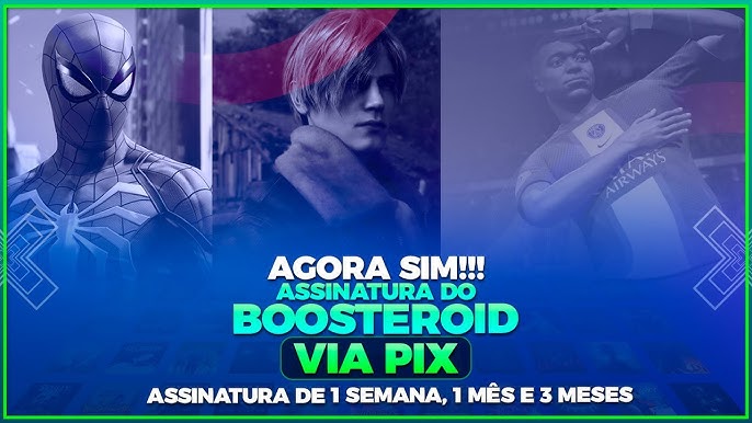 BOOSTEROID DÚVIDAS - COMO JOGAR? COLOCAR OS JOGOS EM PORTUGUÊS